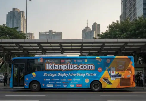 Display Advertising iklanplus.com bus